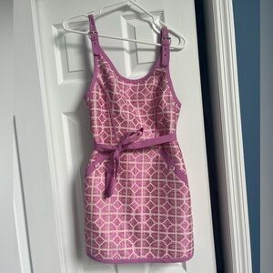 Alexis pink tie dress size XS